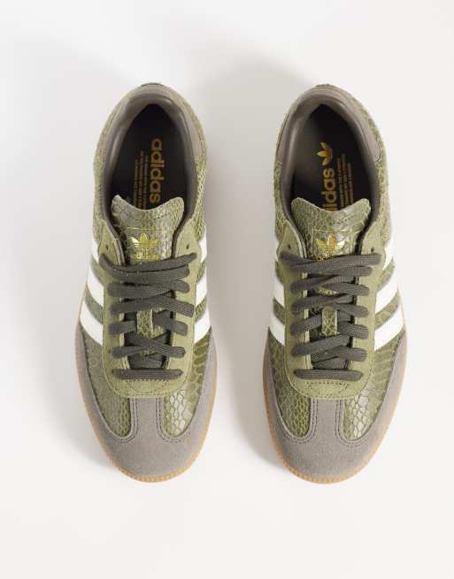 adidas Originals – Samba OG – Sneaker in dunklem Olivgrün , 3 von 5