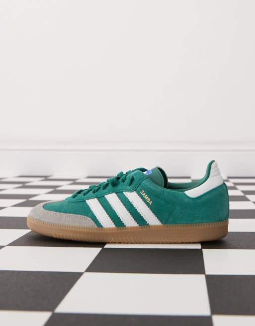 adidas Originals – Samba OG – Sneaker in Grün und Weiß, 2 von 5