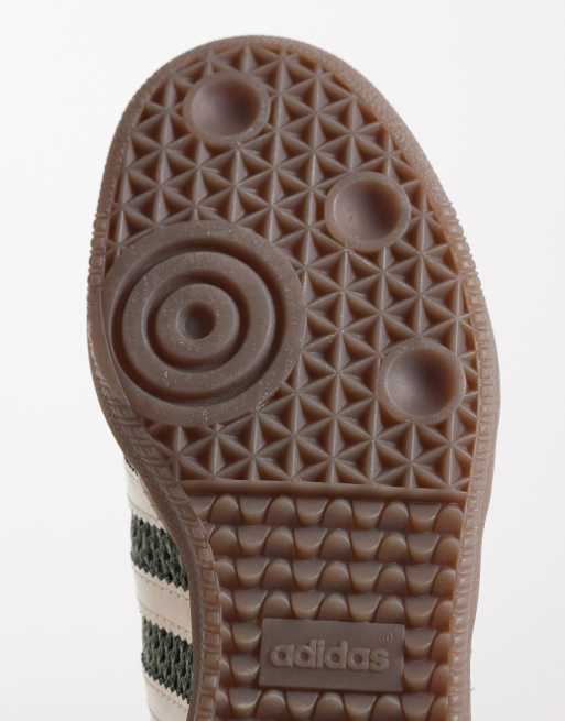 adidas Originals – Samba OG – Sneaker in Häkeloptik in Hellgrün und Weiß , 4 von 5