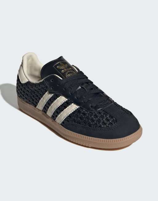 adidas Originals – Samba OG – Sneaker in Schwarz mit Häkeldesign, 4 von 5