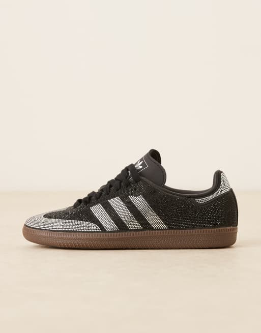 adidas Originals – Samba OG – Sneaker in Schwarz mit Strassbesatz , 2 von 5