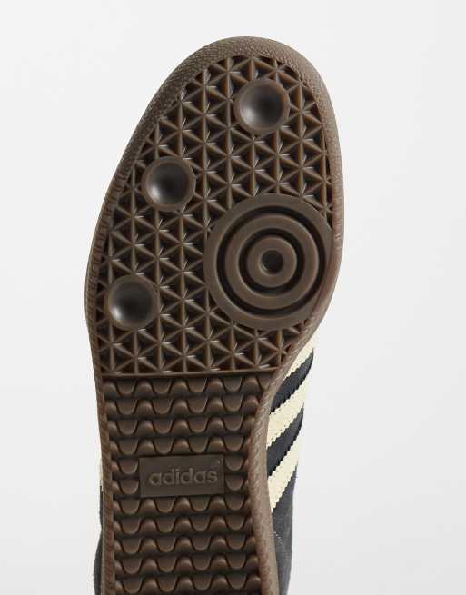 adidas Originals – Samba OG – Sneaker in Schwarz und Creme mit Craquelé-Effekt , 5 von 5