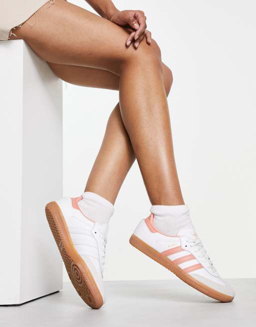 Adidas samba store weiß rosa