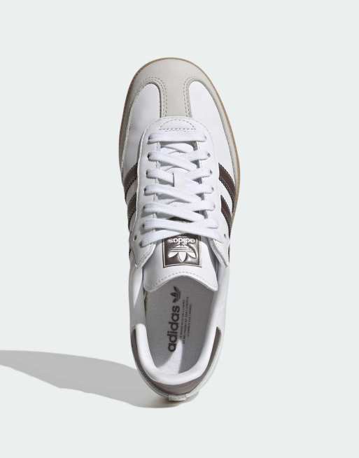 adidas Originals – Samba OG – Sneaker in Weiß und Silber, 2 von 6