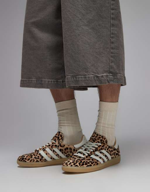 adidas Originals – Samba OG – Sneaker mit Leopardenmuster und Gummisohle , 3 von 5