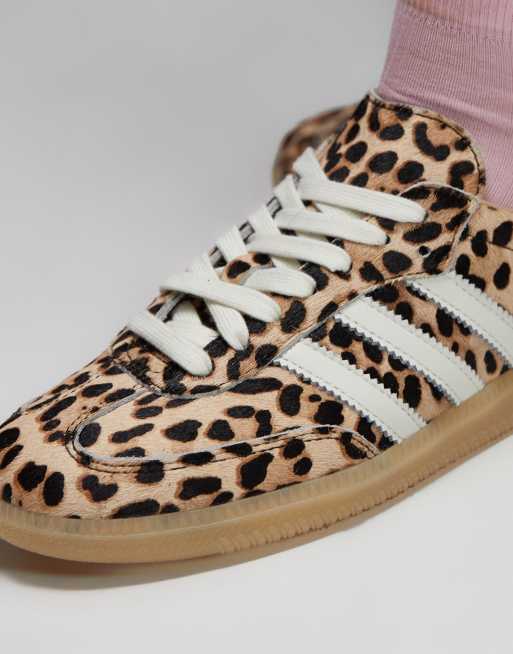 adidas Originals – Samba OG – Sneaker mit Leopardenmuster und Gummisohle , 4 von 5