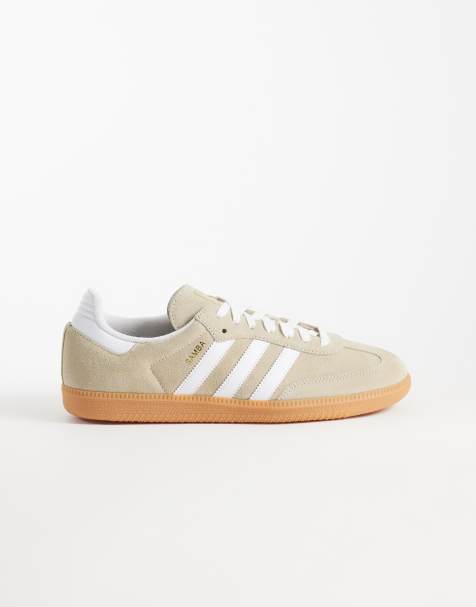 adidas Originals - Samba OG - Sneakers bianche e beige in camoscio - view 1