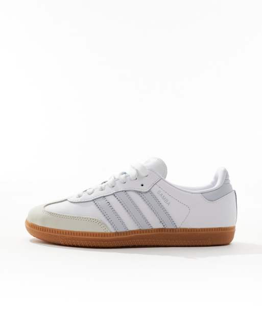 Adidas samba store bianche blu