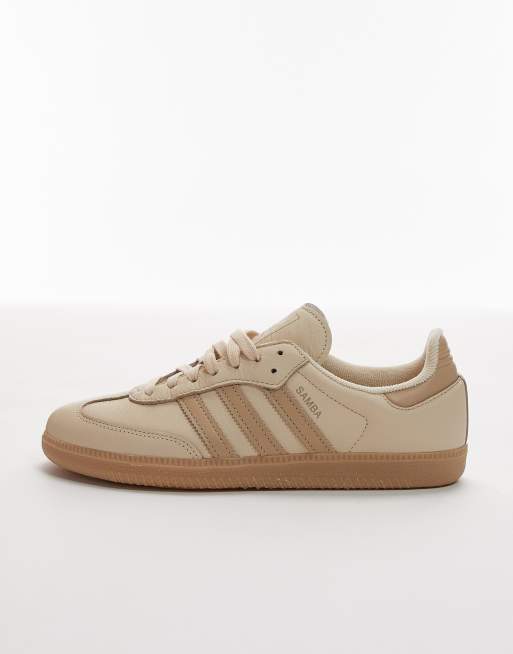 adidas Originals Samba OG sneakers in beige