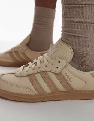 adidas Originals Samba OG sneakers in beige