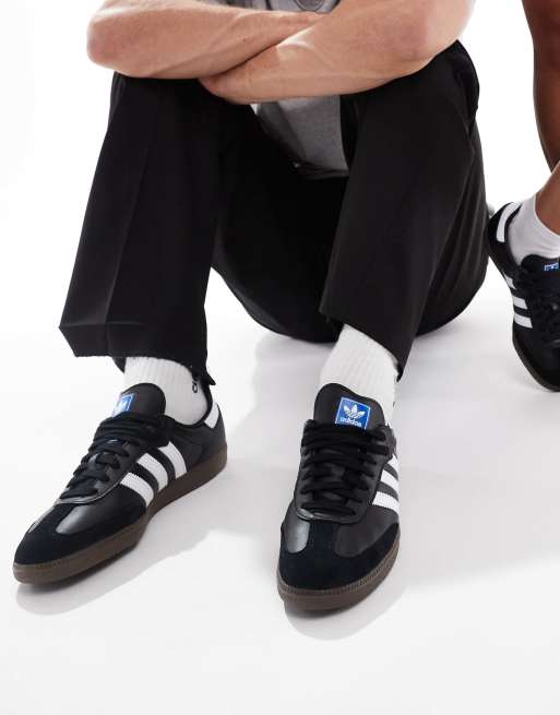 adidas Originals Samba OG sneakers in black and white | ASOS