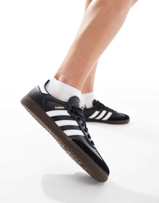 Adidas samba original black and outlet white