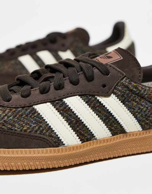 adidas Originals Samba OG sneakers in brown tweed