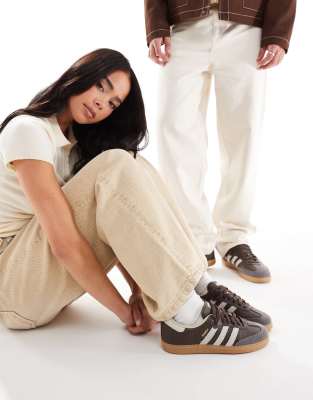 adidas Originals Samba OG sneakers in brown | ASOS