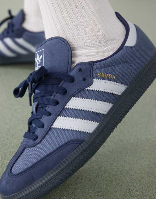 adidas Originals Samba OG sneakers in dark blue