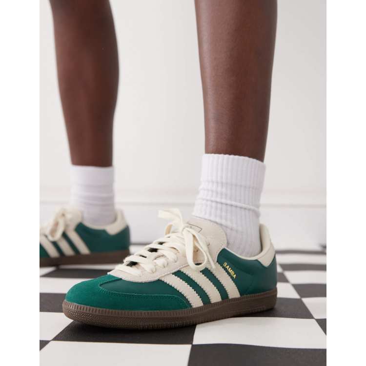adidas gazelle silver green womens adidas Samba Millenium ID3922