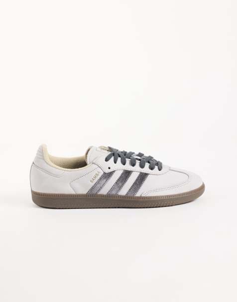 adidas Originals Samba OG sneakers in gray and black - view 1