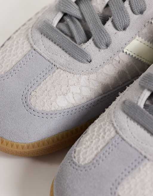 adidas Originals Samba OG sneakers in gray and off white | ASOS