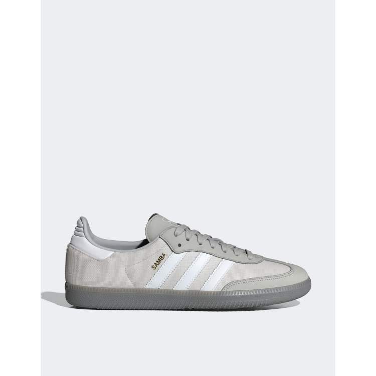 adidas Originals Samba OG sneakers in gray and white | ASOS