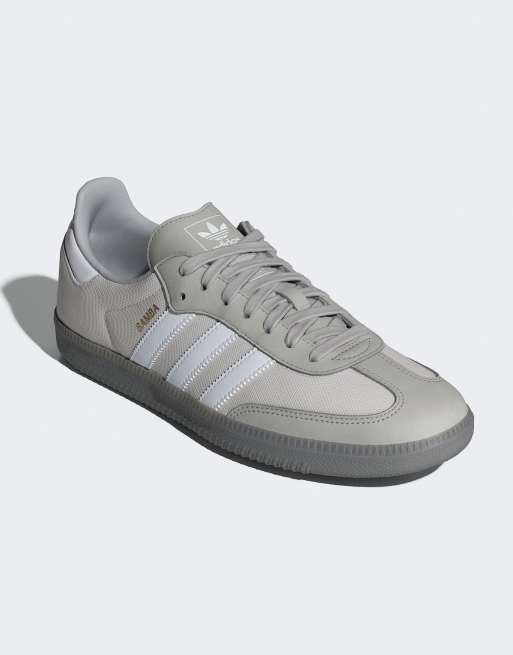 adidas Samba ホワイト/ブラック/グレー adidas SAMBA ホワイト/ブラック/グレー スニーカー - メルカリ