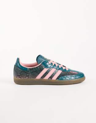 Adidas Originals Samba Og Sneakers In Blue