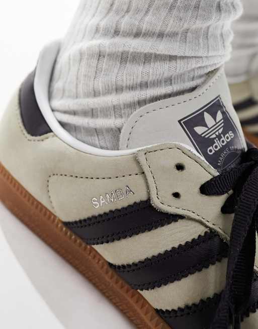 Adidas samba sales grijs