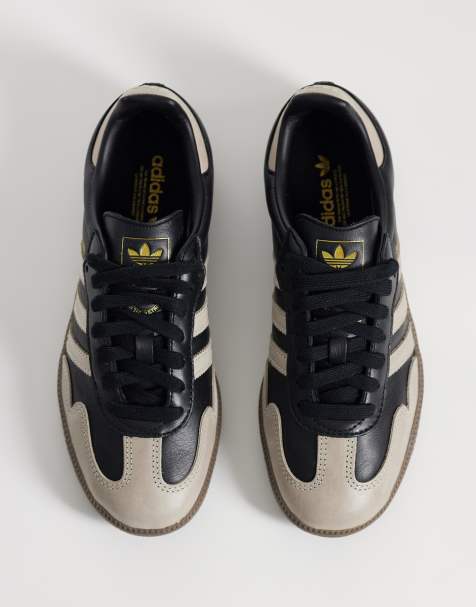 adidas gazelle silver green womens adidas Samba Classic Shoes, Black/White / 6.5 main image 0