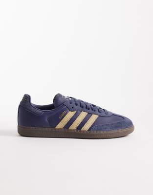 Adidas Originals Samba Og Sneakers In Blue