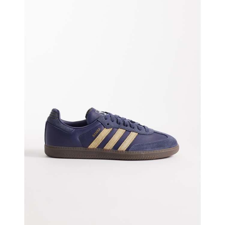 adidas Originals Samba OG sneakers in navy | ASOS