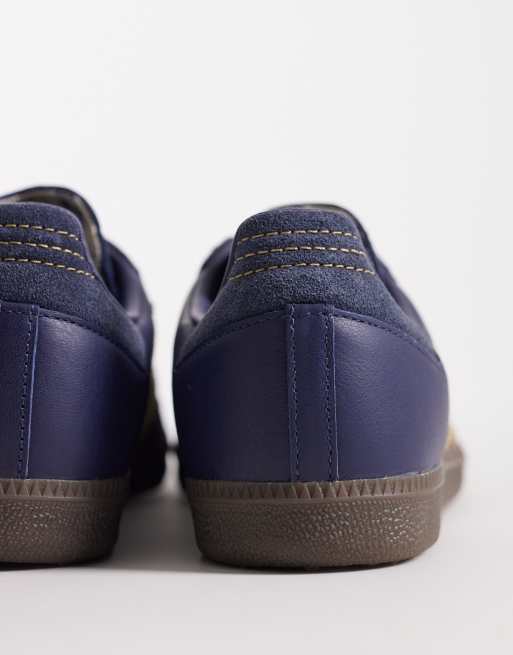 adidas Originals Samba OG sneakers in navy | ASOS