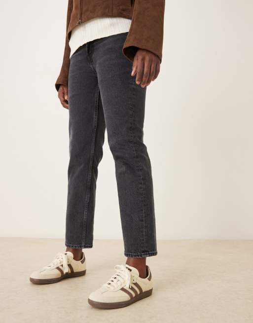 adidas Originals Samba OG sneakers in off white and brown