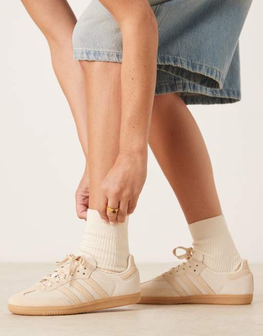 adidas Originals Samba OG sneakers in off-white