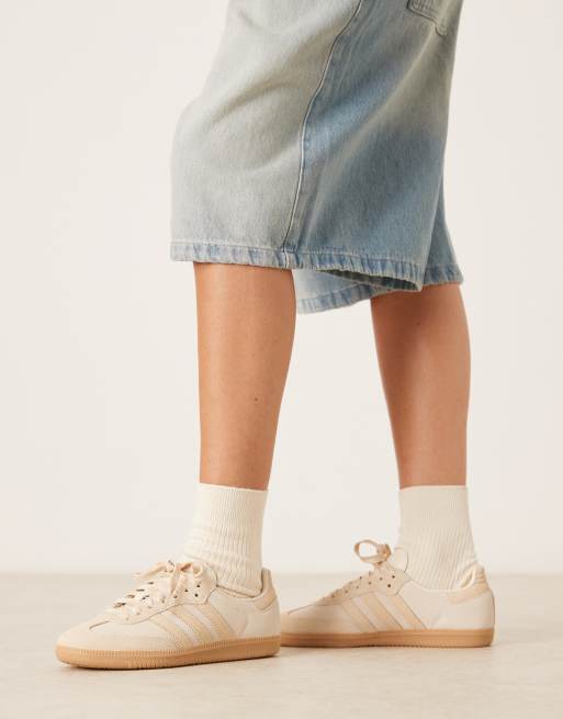 adidas Originals Samba OG sneakers in off-white