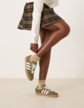 [adidas Originals] adidas Originals Samba OG sneakers in olive and white-Green 38 KHAKI