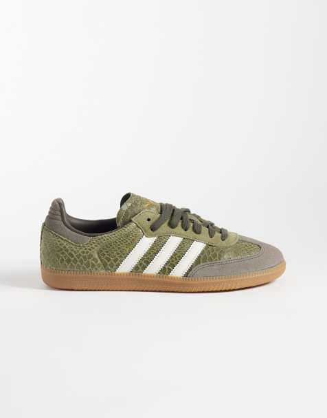 adidas Originals Samba OG sneakers in olive green - view 1
