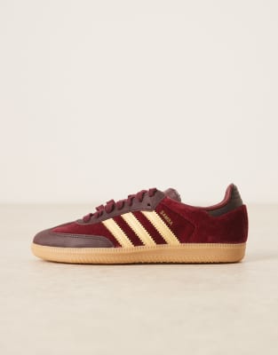Adidas Originals Samba Og Sneakers In Red