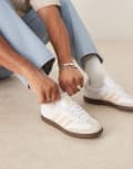 [adidas Originals] adidas Originals Samba OG sneakers in white and beige 36 WHITE