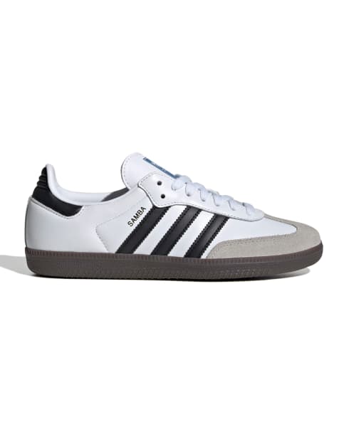 adidas Originals Samba OG sneakers in white and black - view 1
