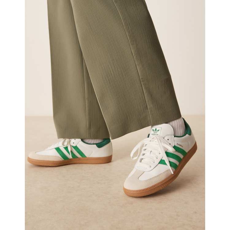 adidas gazelle silver green womens ADIDAS main image 1