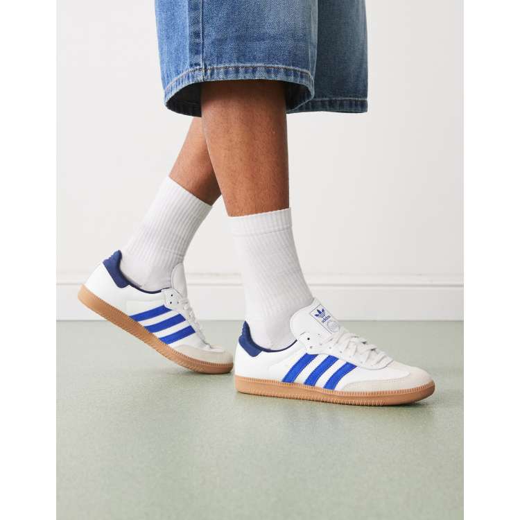 adidas gazelle silver green womens Men's Adidas Samba OG Footwear White/Night Indigo-Cream White (JH5633) –  The Spot for Fits & Kicks main image 1