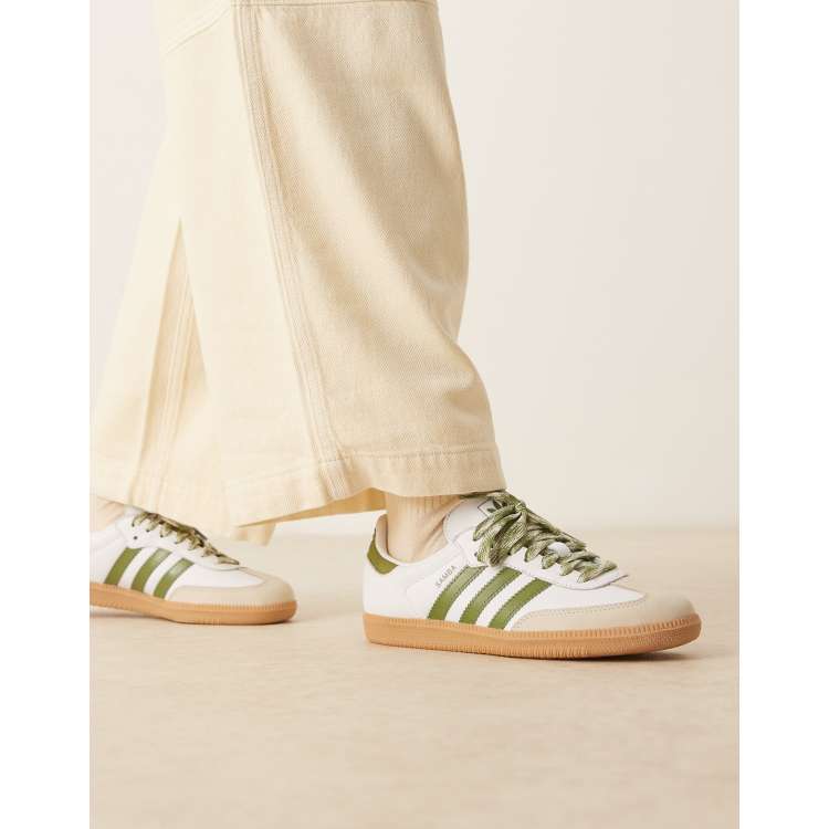 adidas gazelle silver green womens adidas Minecraft Samba Xlg Shoes - Kids - Green / Core Black / Cloud White