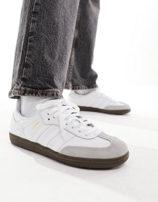 adidas Originals Samba OG trainers in white - ASOS Price Checker