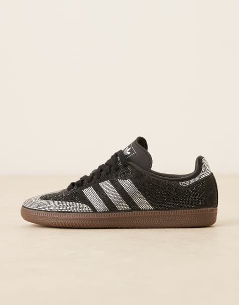 adidas gazelle silver green womens Adidas Samba OG Black Wonder White