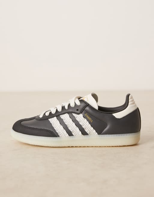 adidas Originals - Samba OG - Sneakers nere e bianche con volant, 2 di 5