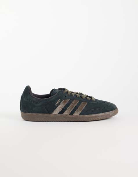 adidas Originals Samba OG trainers in black and brown - view 1