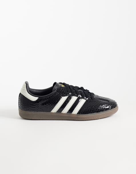 adidas Originals Samba OG trainers in black croc print - view 1