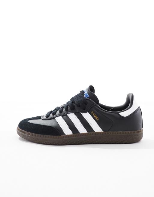 Womens black cheap samba trainers