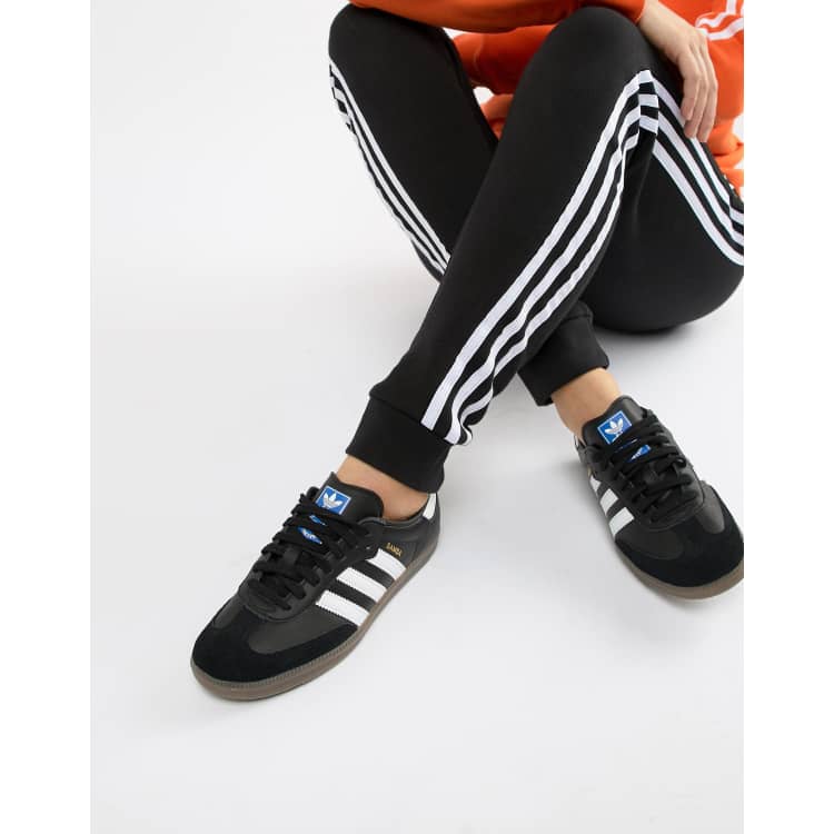 Womens black samba on sale trainers