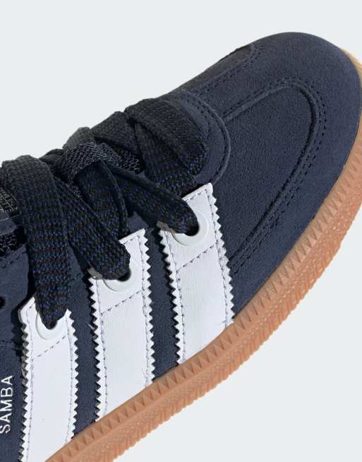 adidas gazelle silver green womens Adidas Samba OG Blue White Gum JR0882 – Sneaker Junkies