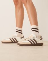 adidas Originals Adicolor wide leg track pants in black